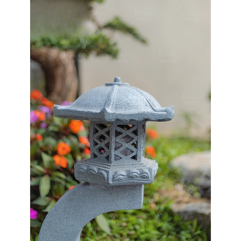 Outdoor Chinese stone lantern  - Gardening Tools B&M ulasan dan harga
