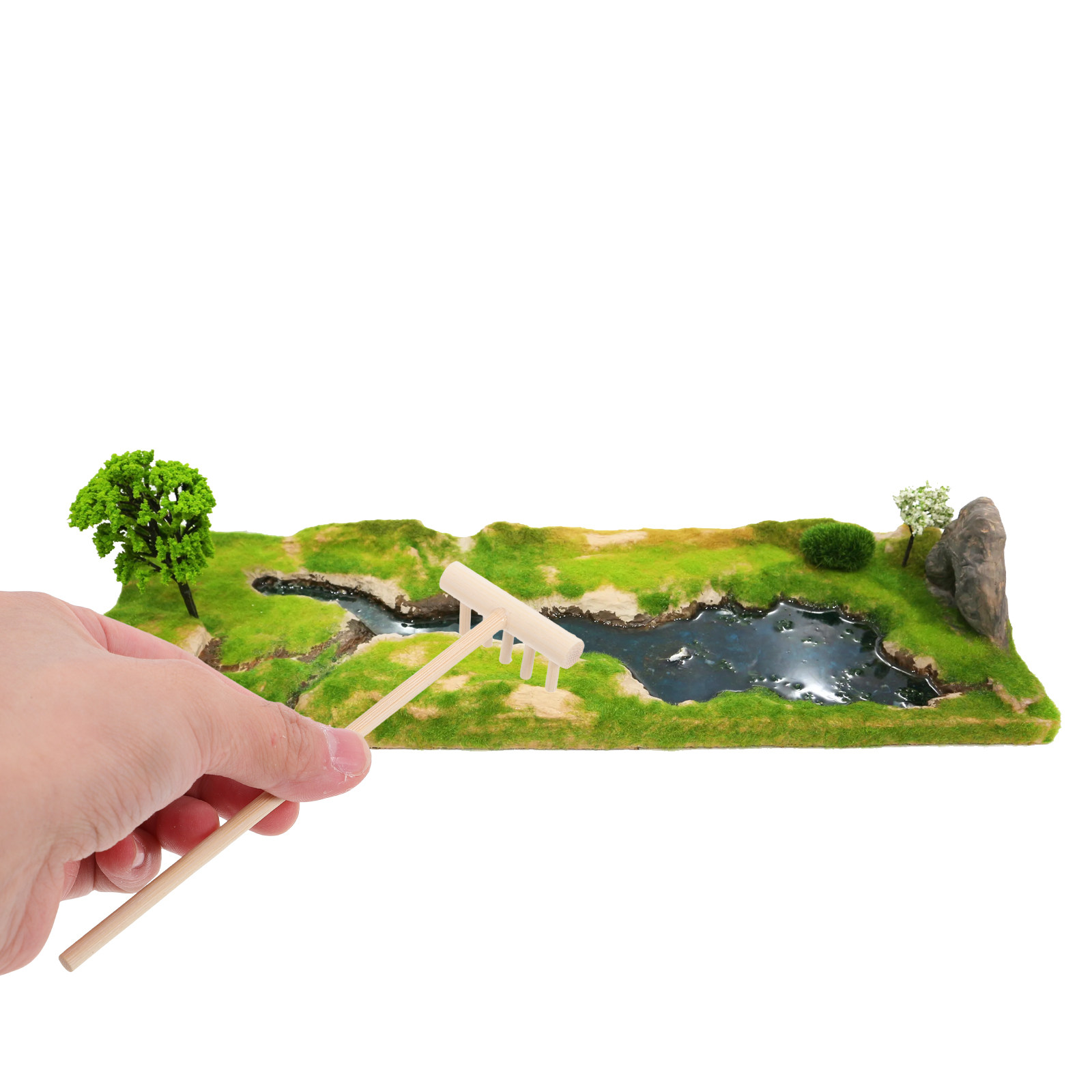 6Pcs Portable Mini Rake Set Fo - Zen Gardening Tools ulasan dan harga