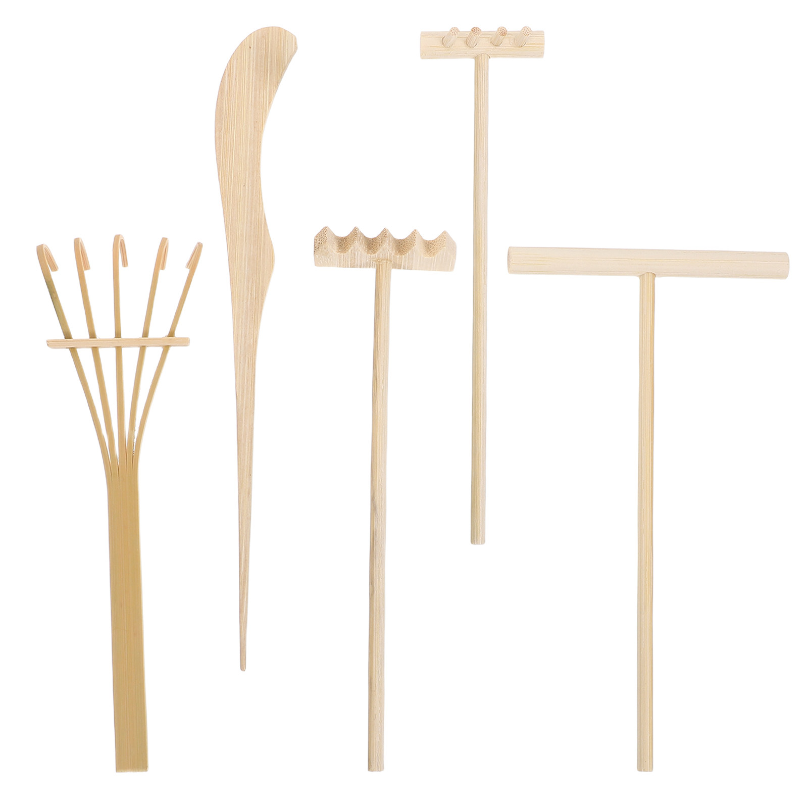 5Pcs Mini Zen Garden Rake Bamb - Zen Gardening Tools ulasan dan harga
