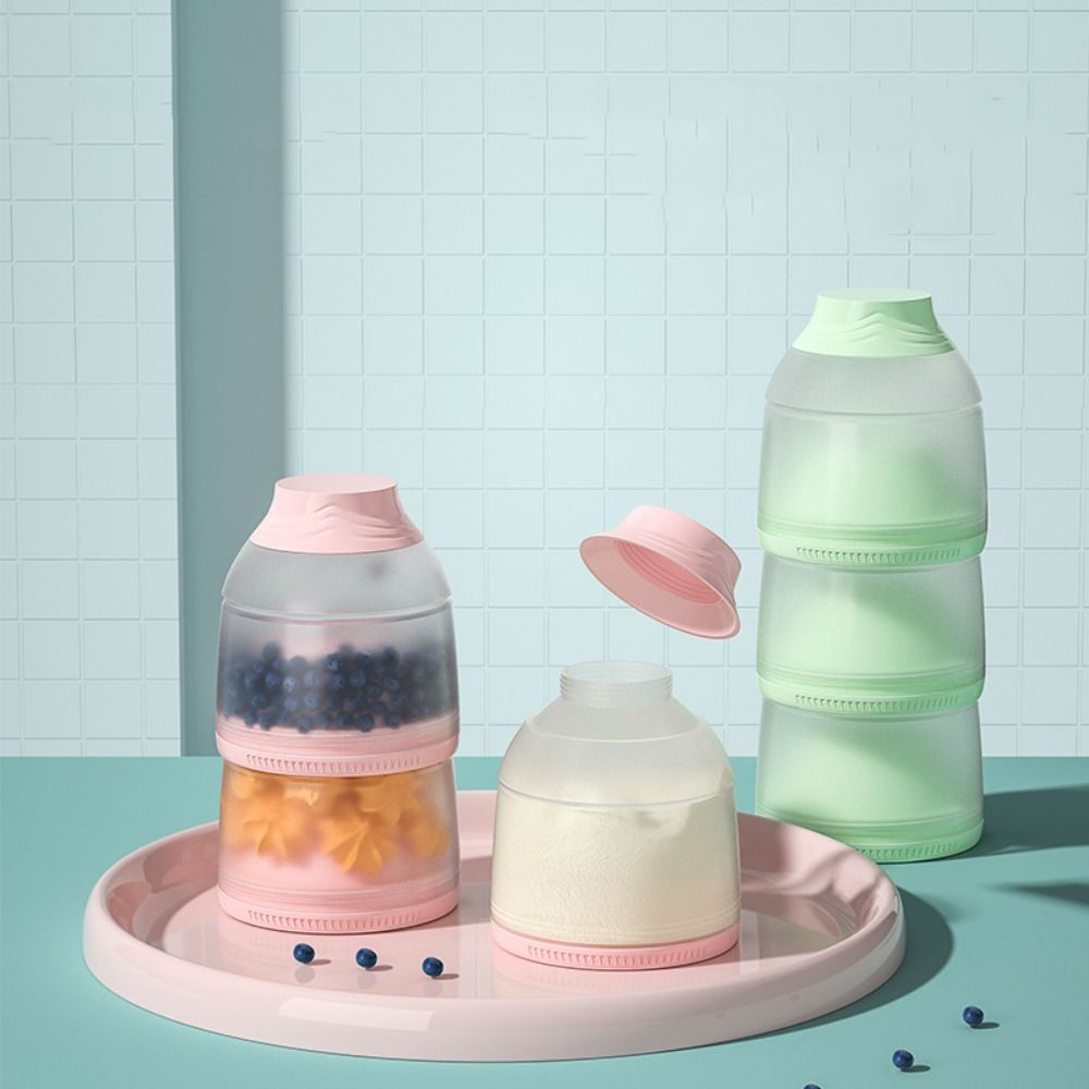 3 Layers Baby Milk Powder Box  - Fertilizer Dispenser ulasan dan harga