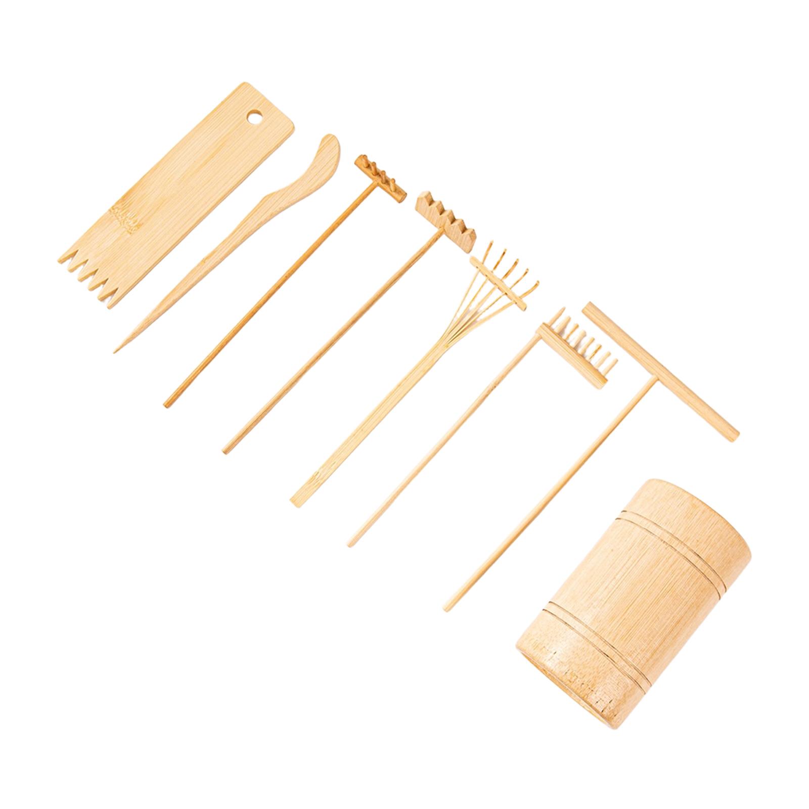 8 Pieces Mini Zen Sand Rake Cr - Zen Gardening Tools ulasan dan harga