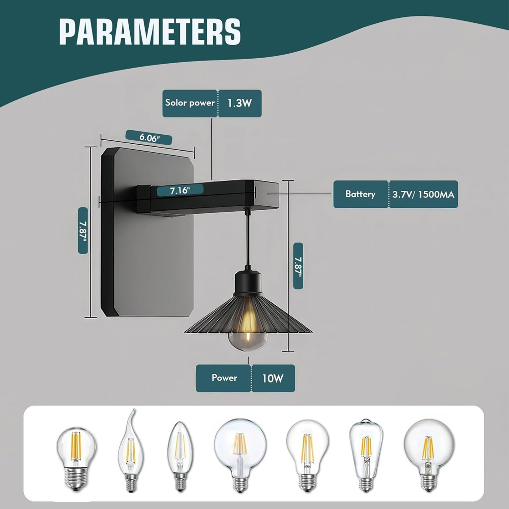 Hanging Wall Lantern Anti-Rust - Gardening Tools B&M ulasan dan harga