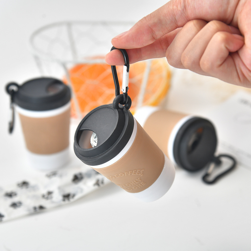Coffee Cup Shaped Dog Poop Bag - Fertilizer Dispenser ulasan dan harga