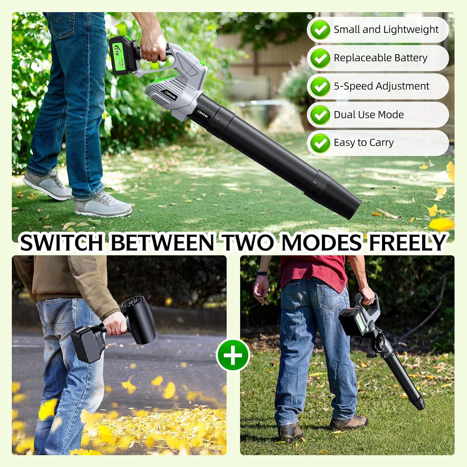 Cordless Electric Leaf Blower  - Gardening Yard Tools ulasan dan harga