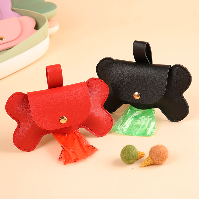 PU Leather Dog Poop Bag Dispen - Fertilizer Dispenser ulasan dan harga