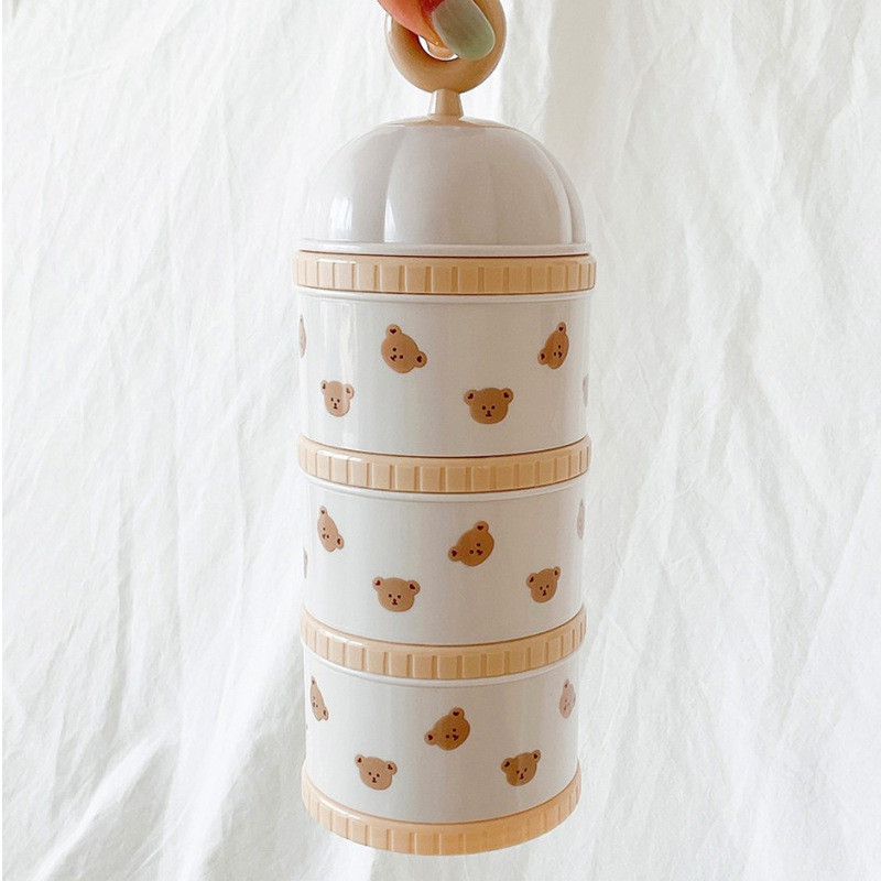 Cute Bear Milk Powder Box Baby - Fertilizer Dispenser ulasan dan harga