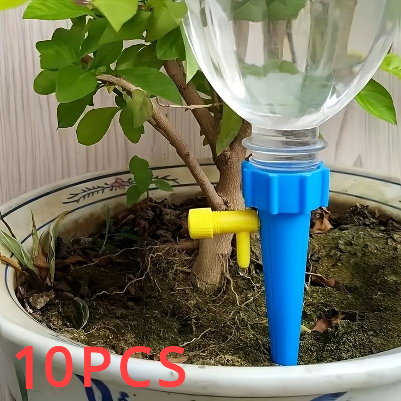 10PCS Flower Adjustable Automa - Automatic Plant Waterer ulasan dan harga