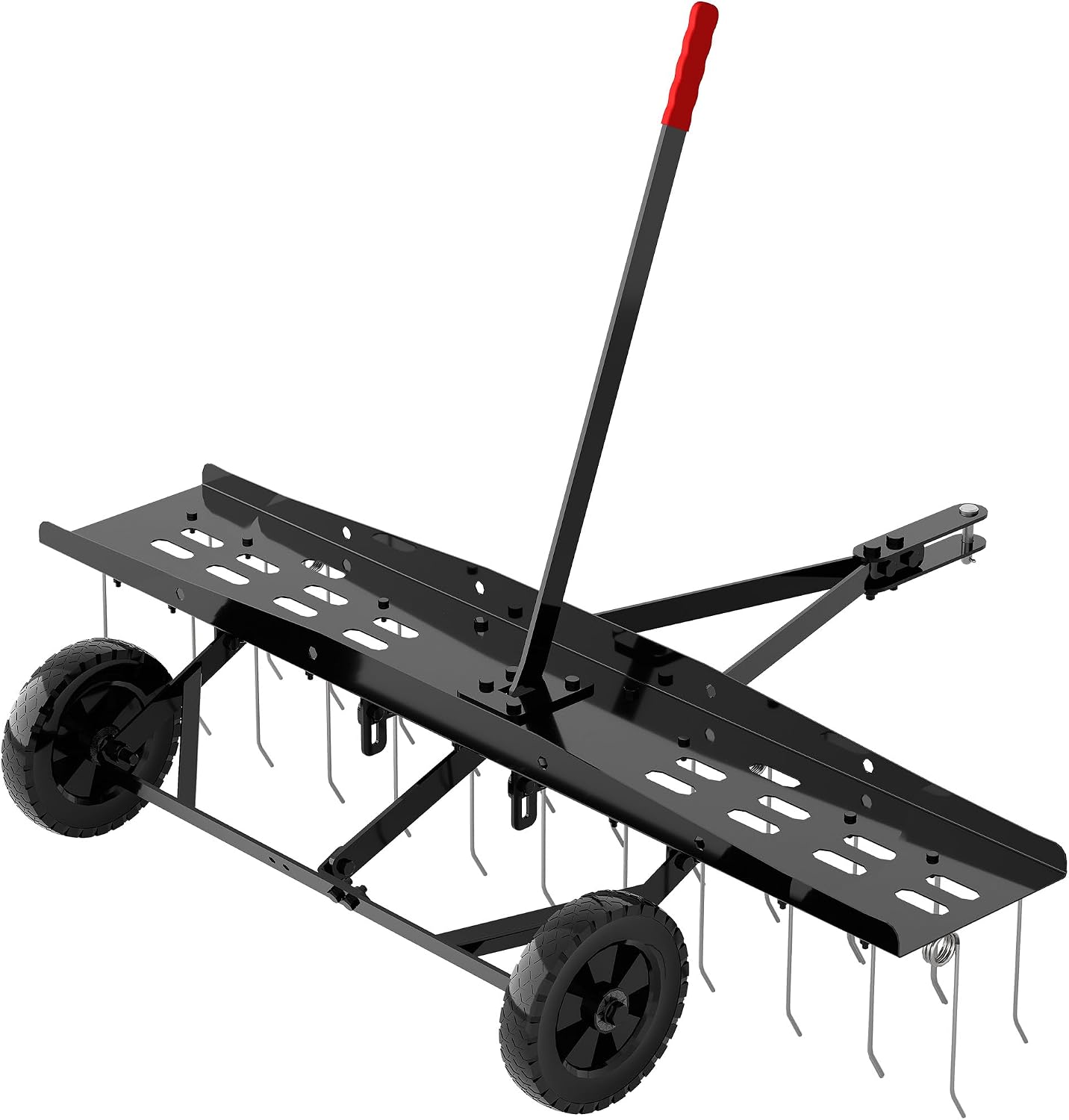 Tow Behind Lawn Dethatcher Rak - Gardening Yard Tools ulasan dan harga