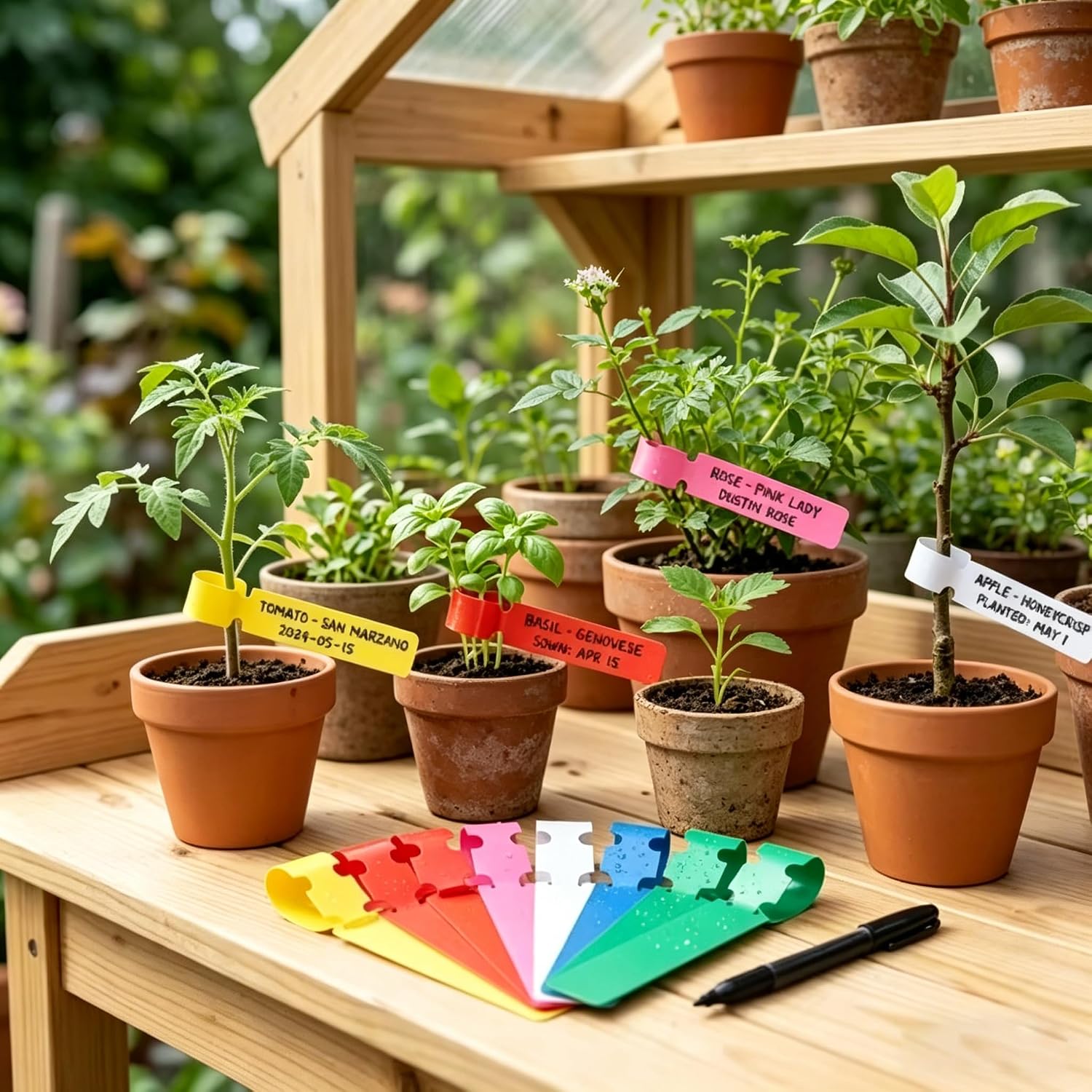 100pcs Waterproof Plant Marker - Gardening Tools Labeled ulasan dan harga
