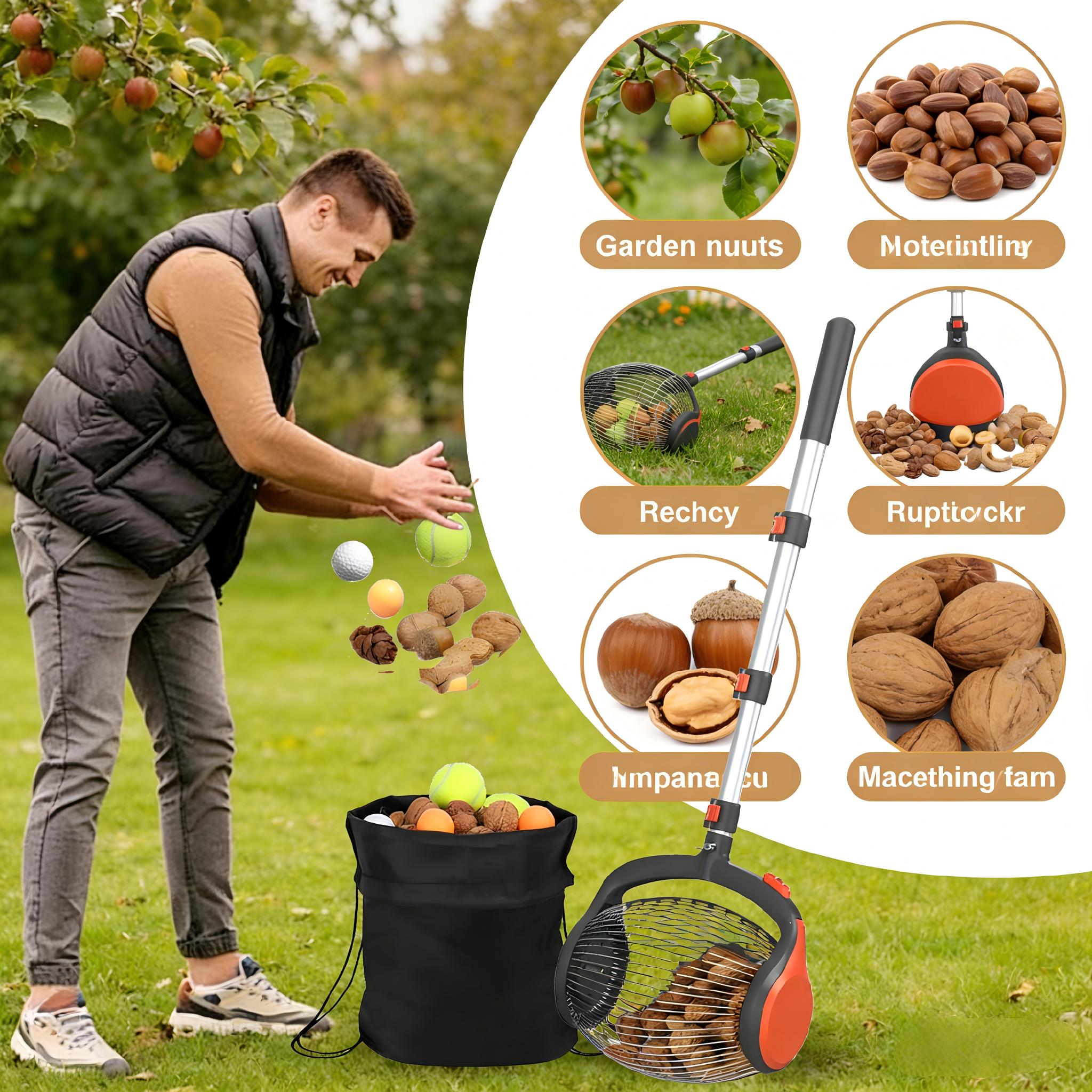 Nut Gatherer 26.37 To 56.3 in  - Gardening Yard Tools ulasan dan harga