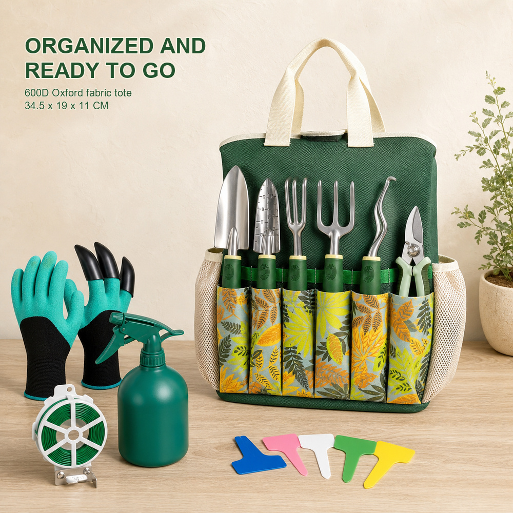 Zoe 16 Piece Garden Tool Set A - Gardening Tools Labeled ulasan dan harga