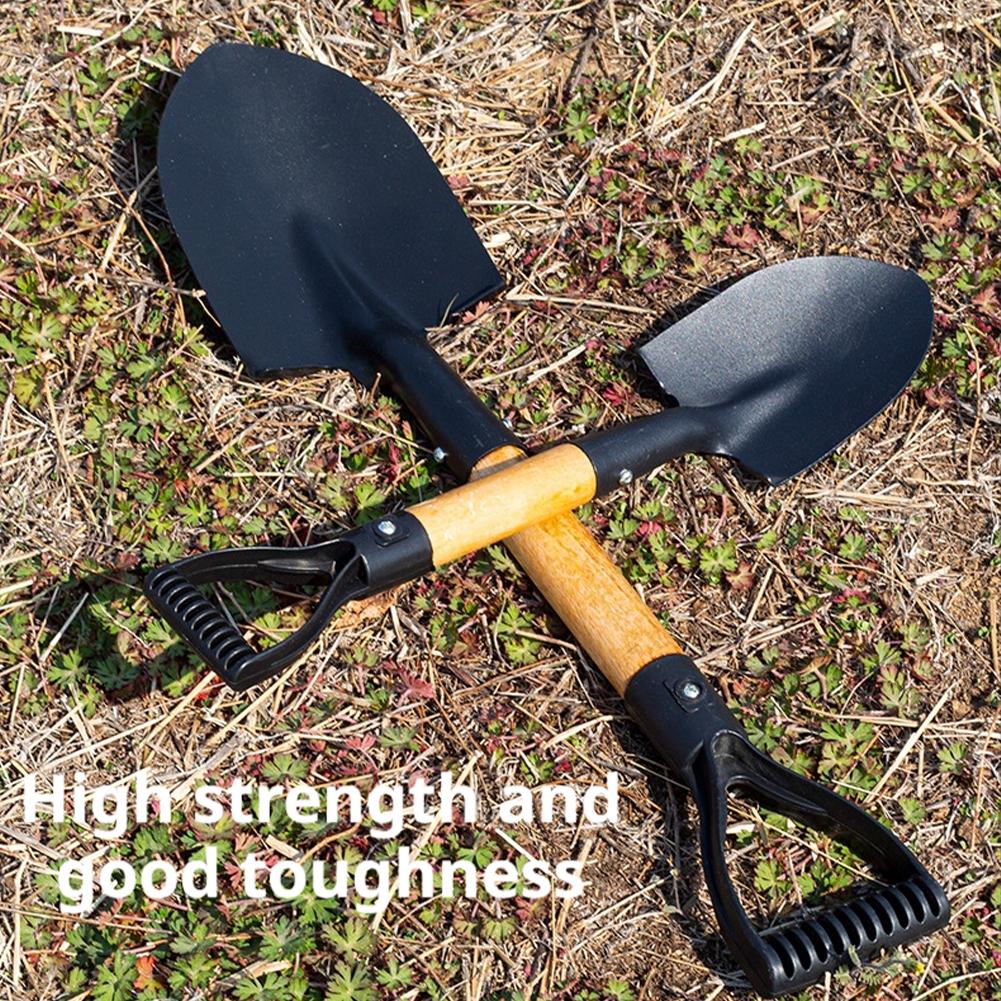 36cm Garden Shovel WIth Wooden - Gardening Tools Kids Set ulasan dan harga