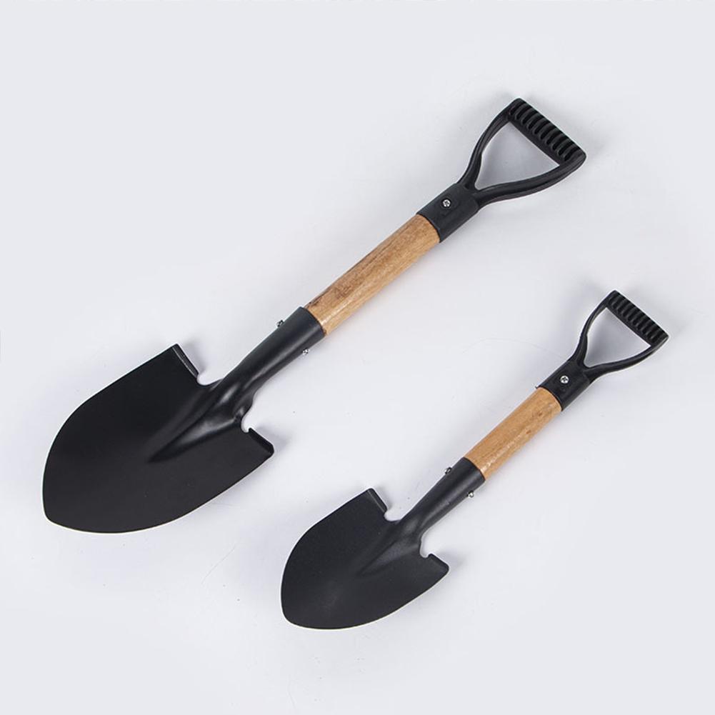 36cm Garden Shovel WIth Wooden - Gardening Tools Kids Set ulasan dan harga