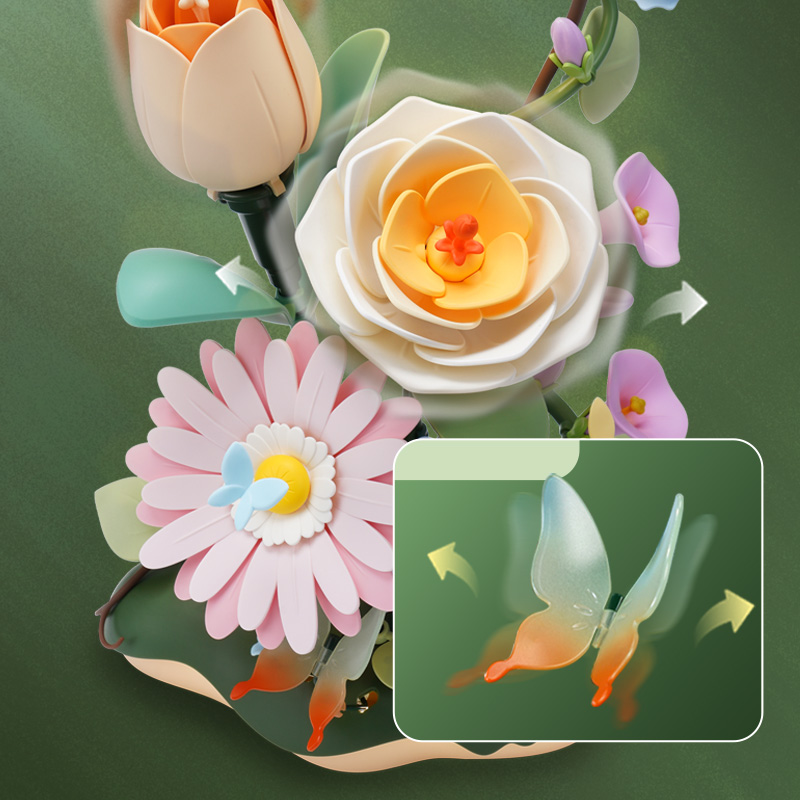 ROKR 3D Puzzle Toys Garden Ram - Gardening Tools Kids Set ulasan dan harga