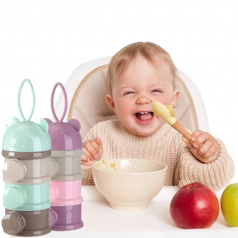 3/4Layer Baby Portable Baby Fo - Fertilizer Dispenser ulasan dan harga