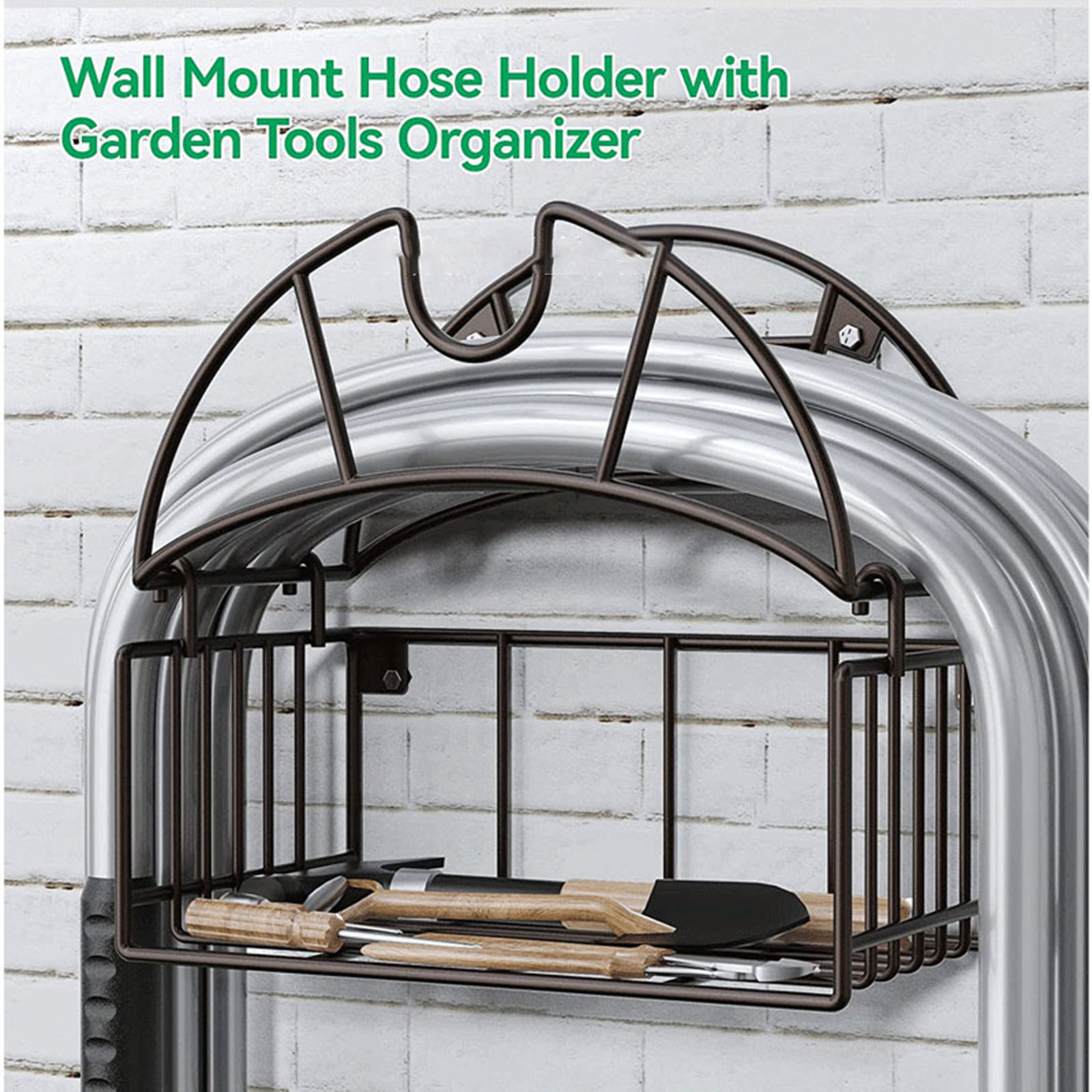 Wall Mount Garden Hose Holder  - Gardening Yard Tools ulasan dan harga
